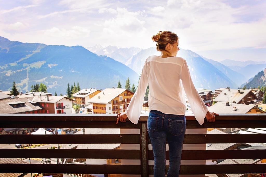 Hotel Bristol Verbier Kamer foto