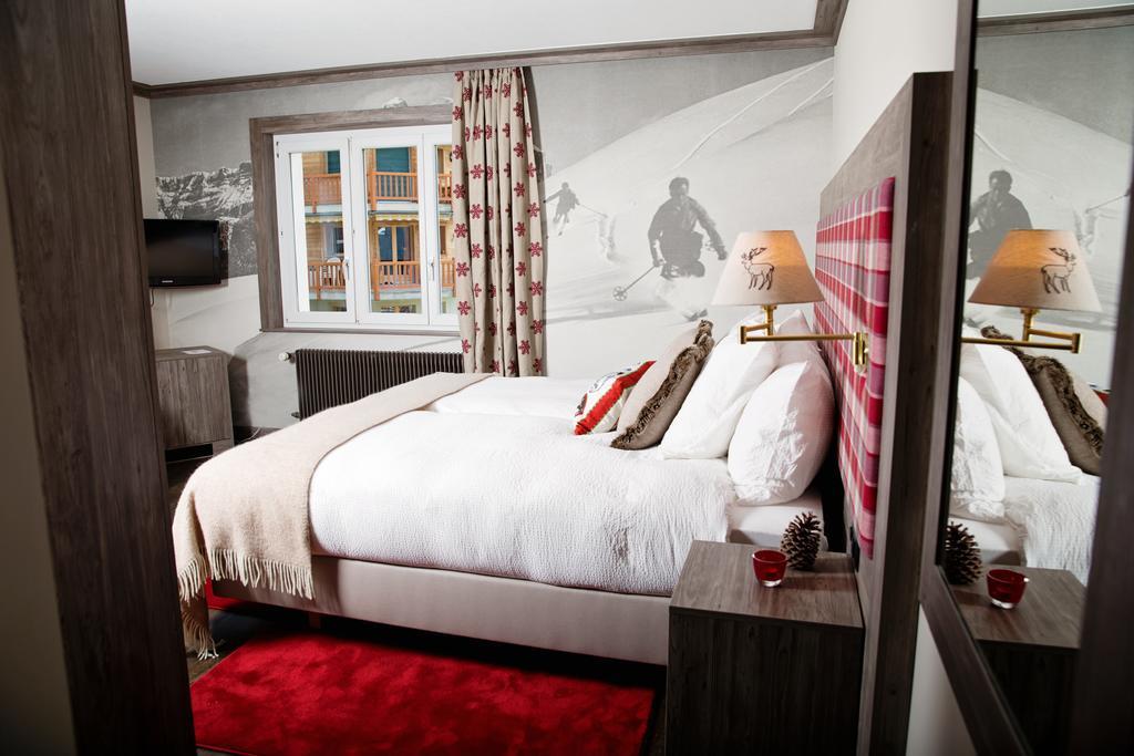 Hotel Bristol Verbier Kamer foto