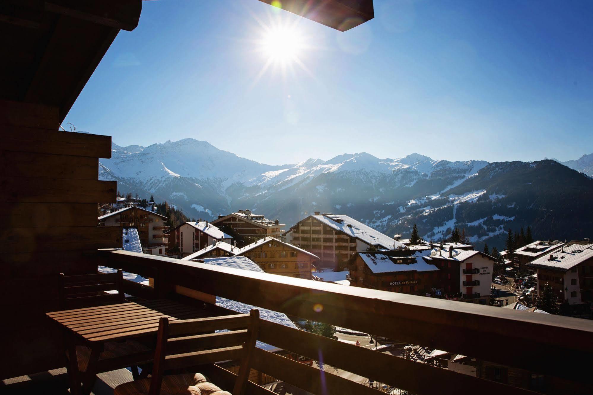 Hotel Bristol Verbier Buitenkant foto